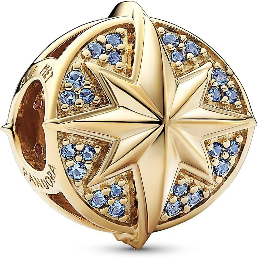 Pandora Marvel Captain Marvel Insignia Charm 762744C01