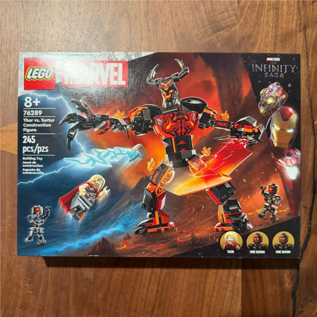 Lego Super Heroes: Thor Vs. Surtur Construction Figure 76289 Retired