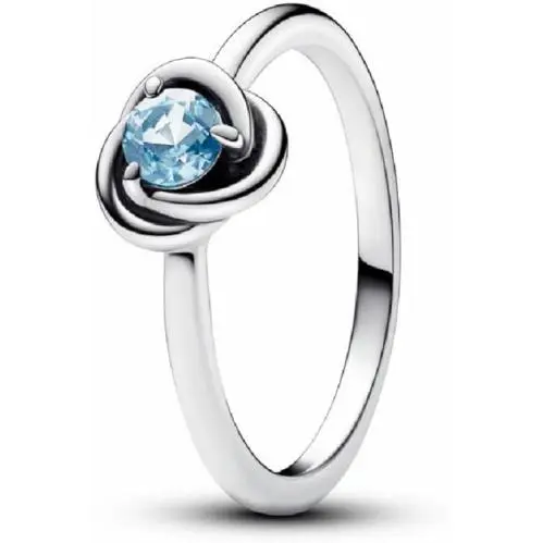 Pandora March Birthstone Eternity Circle Ring 192993C03-56