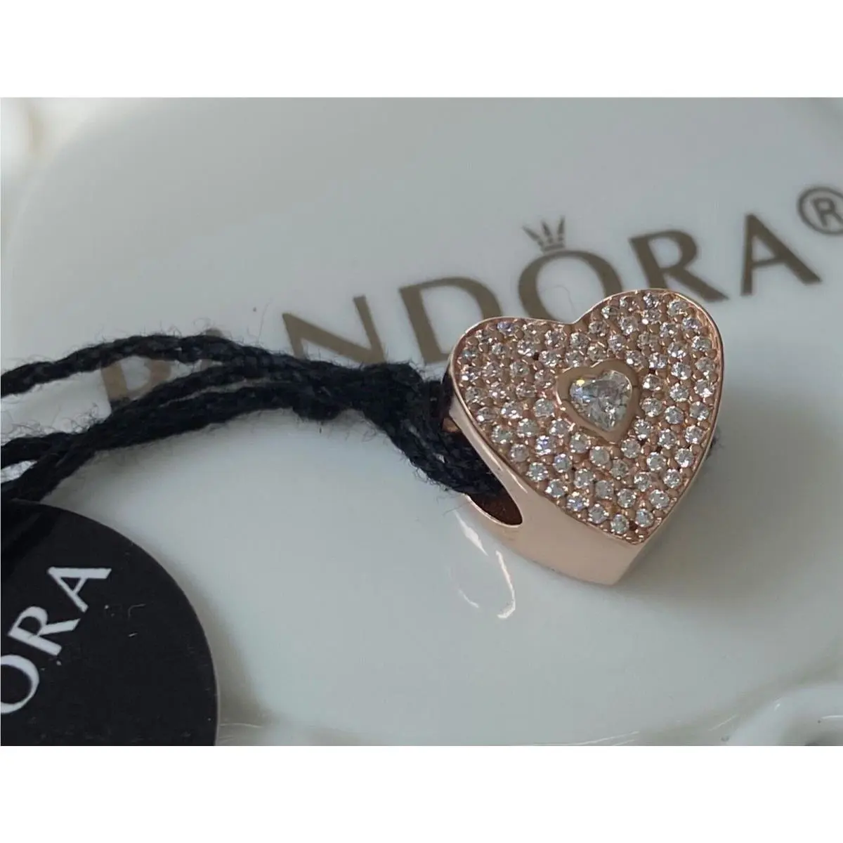Pandora Rose Sweetheart Charm 781555CZ