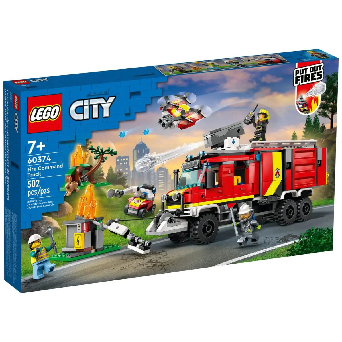Lego Town Sets: 60374 Fire Command Truck