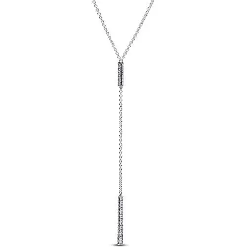 Pandora Timeless Pave Prism Drop Necklace 393013C01-45