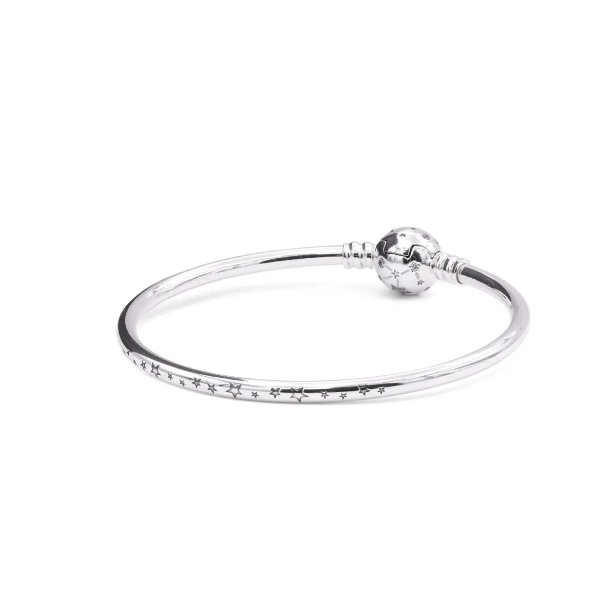 Pandora Moments Stars Galaxy Bangle 590009C01-18