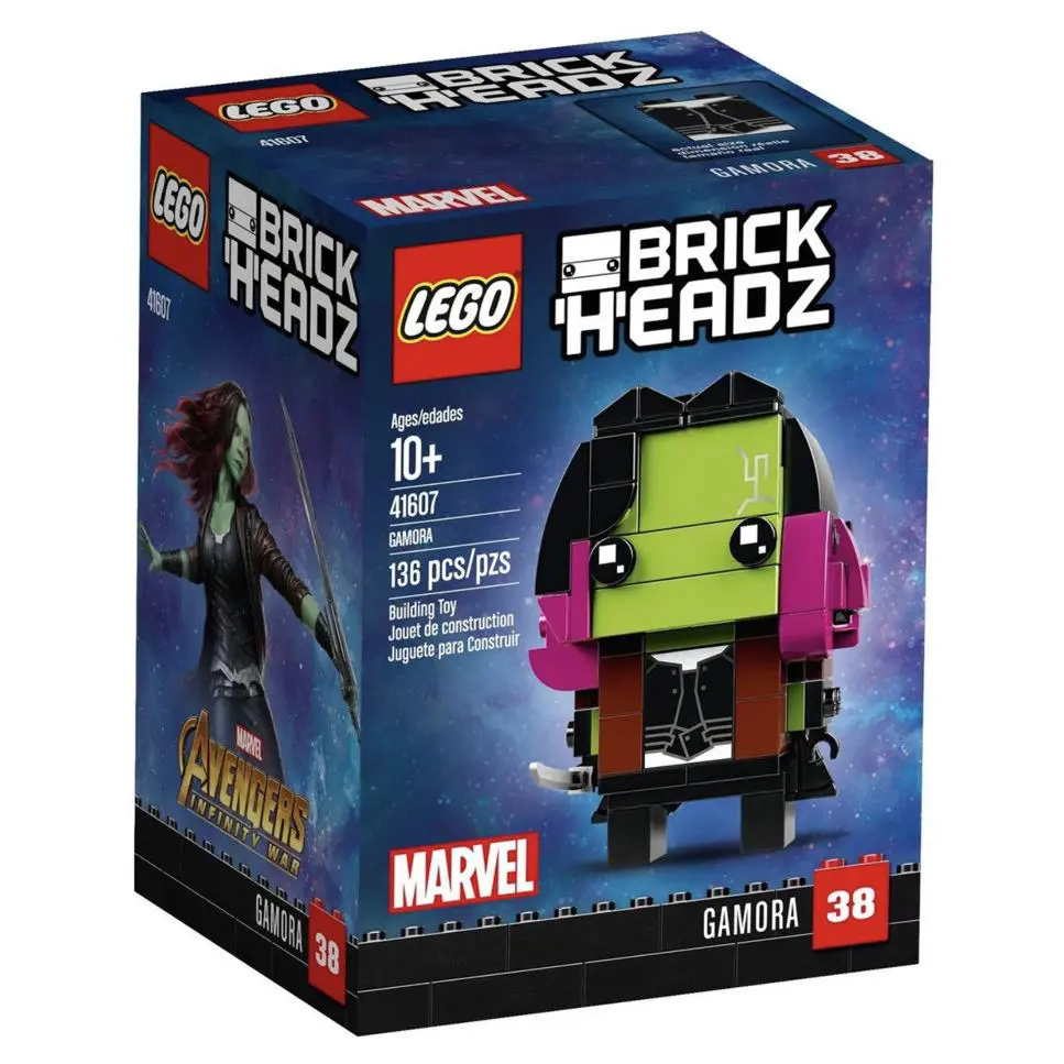 Lego Brickheadz Marcel Super Heroes Gamora Set 41607