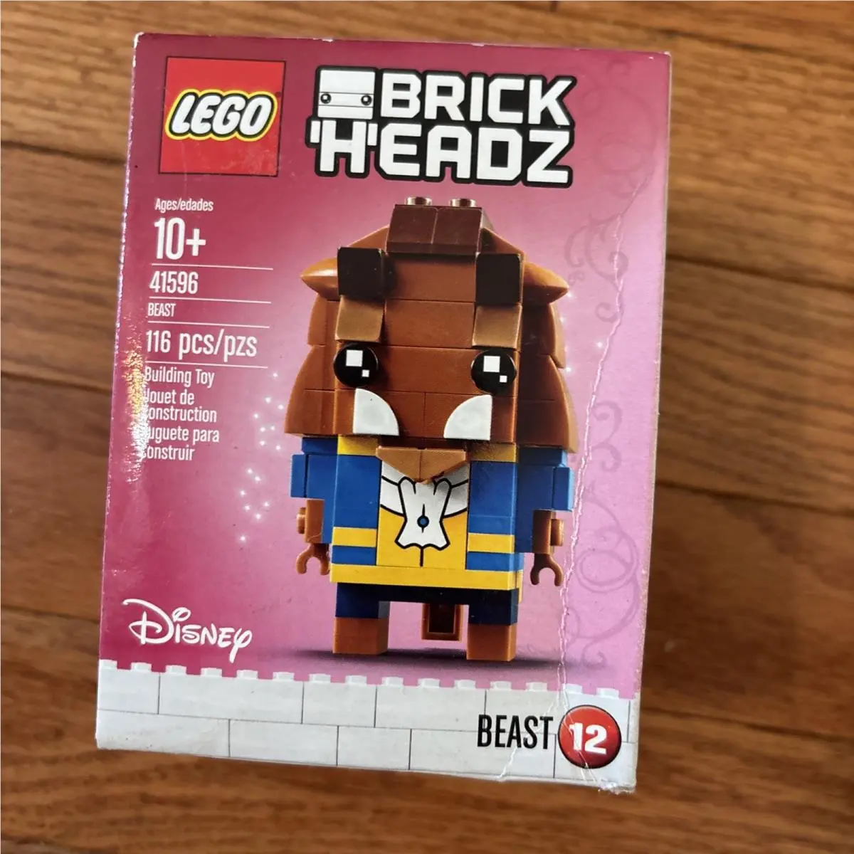 Lego 41596 Brickheadz Beast Building Kit Disney 116 Pcs Nip Disney