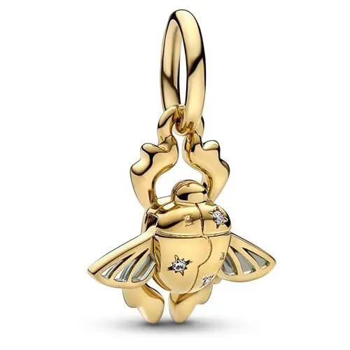Pandora Disney Aladdin Scarab Beetle Dangle Charm 762345C01