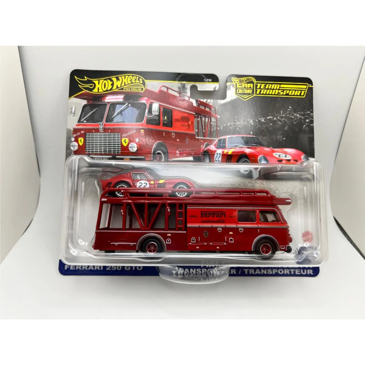 Hot Wheels Car Culture Team Transport Ferrari 250 Gto Fiat 642 RN Bartoletti 83