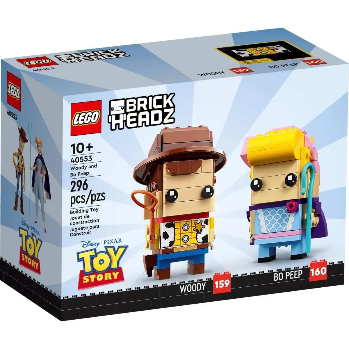 Lego Brickheadz: Woody and Bo Peep 40553 New/sealed