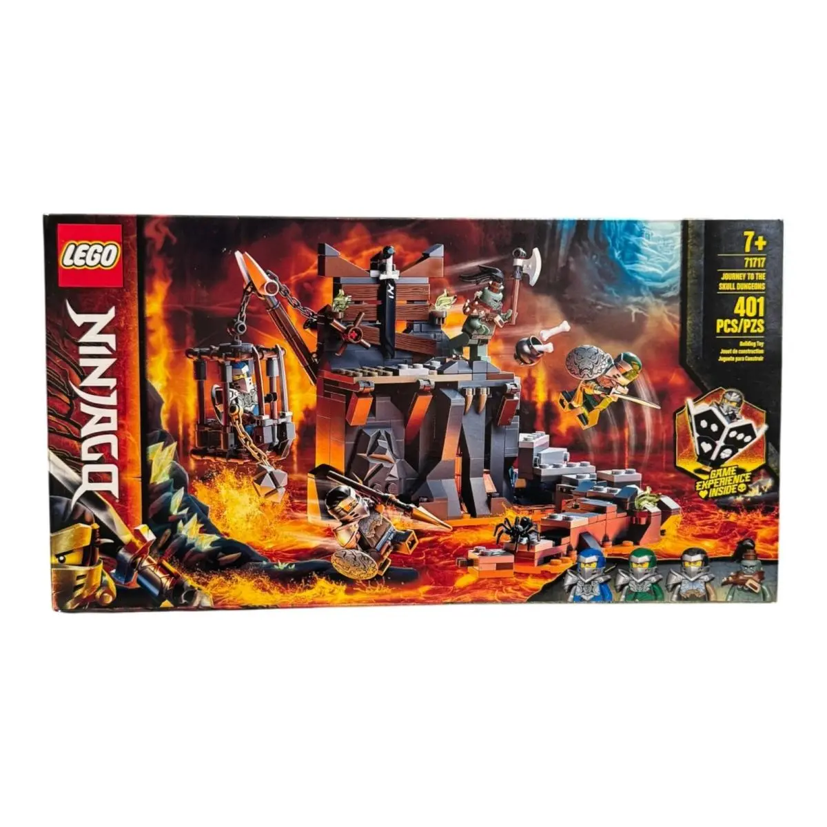 Lego Ninjago 71717 Journey to The Skull Dungeons Retired