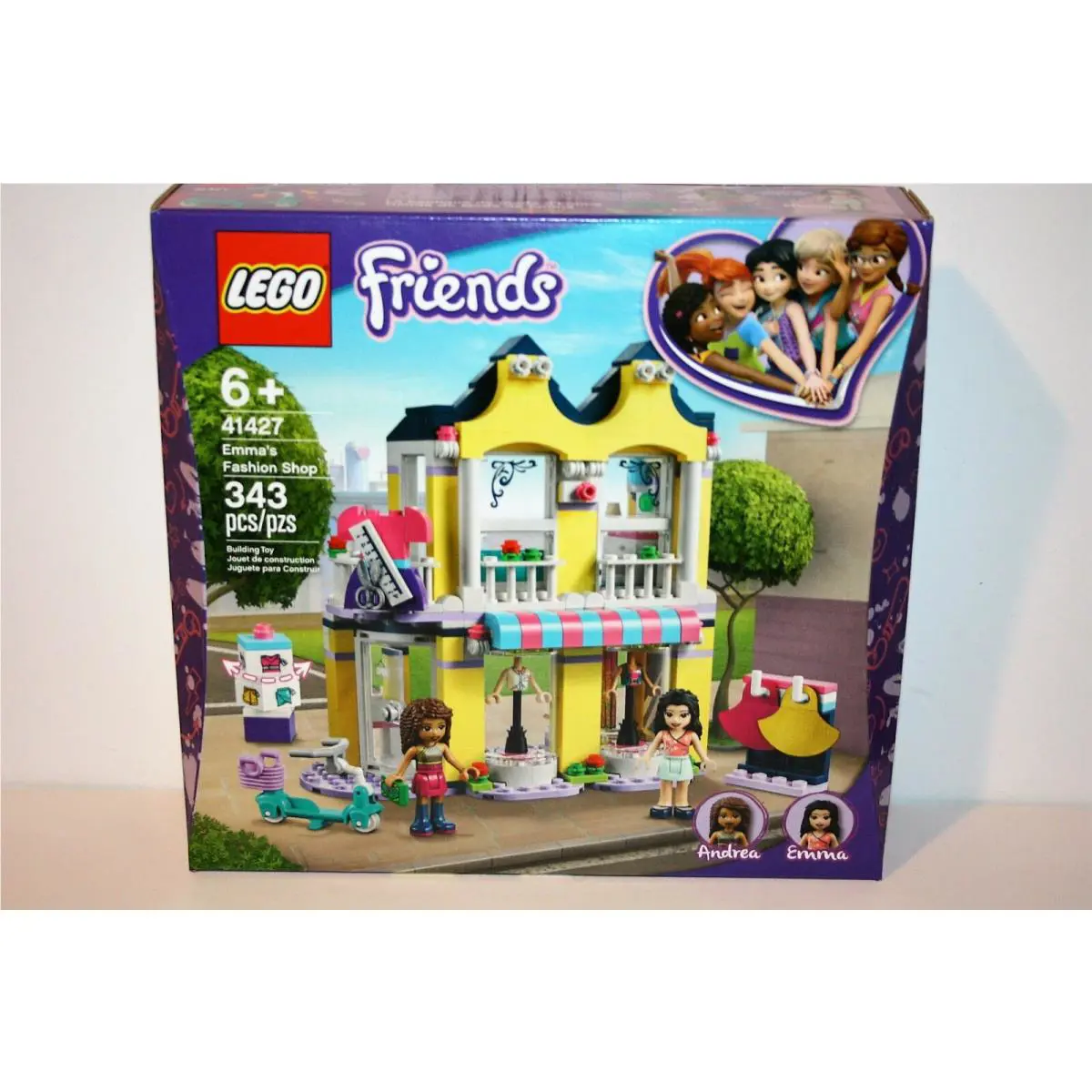 Lego Friends 41427 Emma’s Fashion Shop Building Kit 343 Pieces