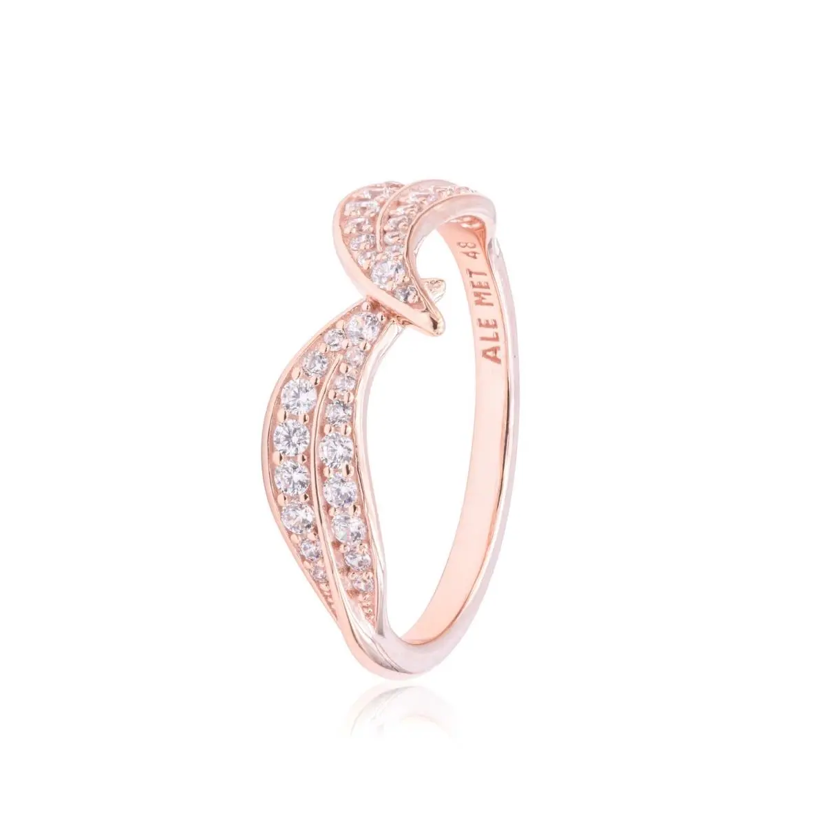 Pandora Sparkling Leaves Ring 189533C01-60
