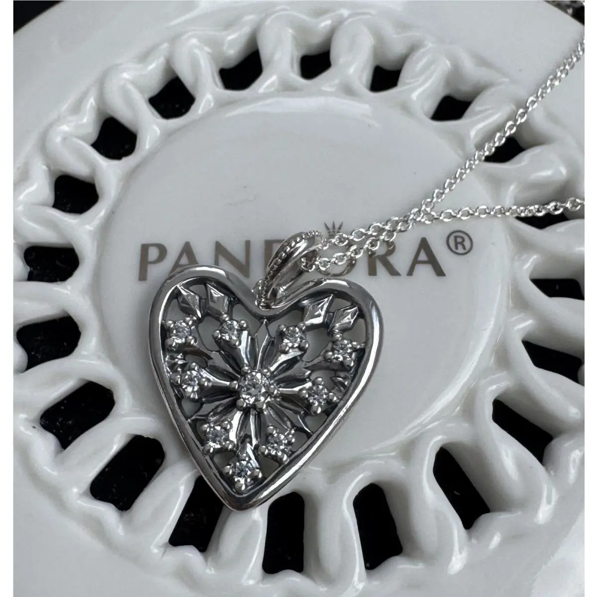 Pandora Heart of Winter Necklace 396369CZ- 80cm / 31.4