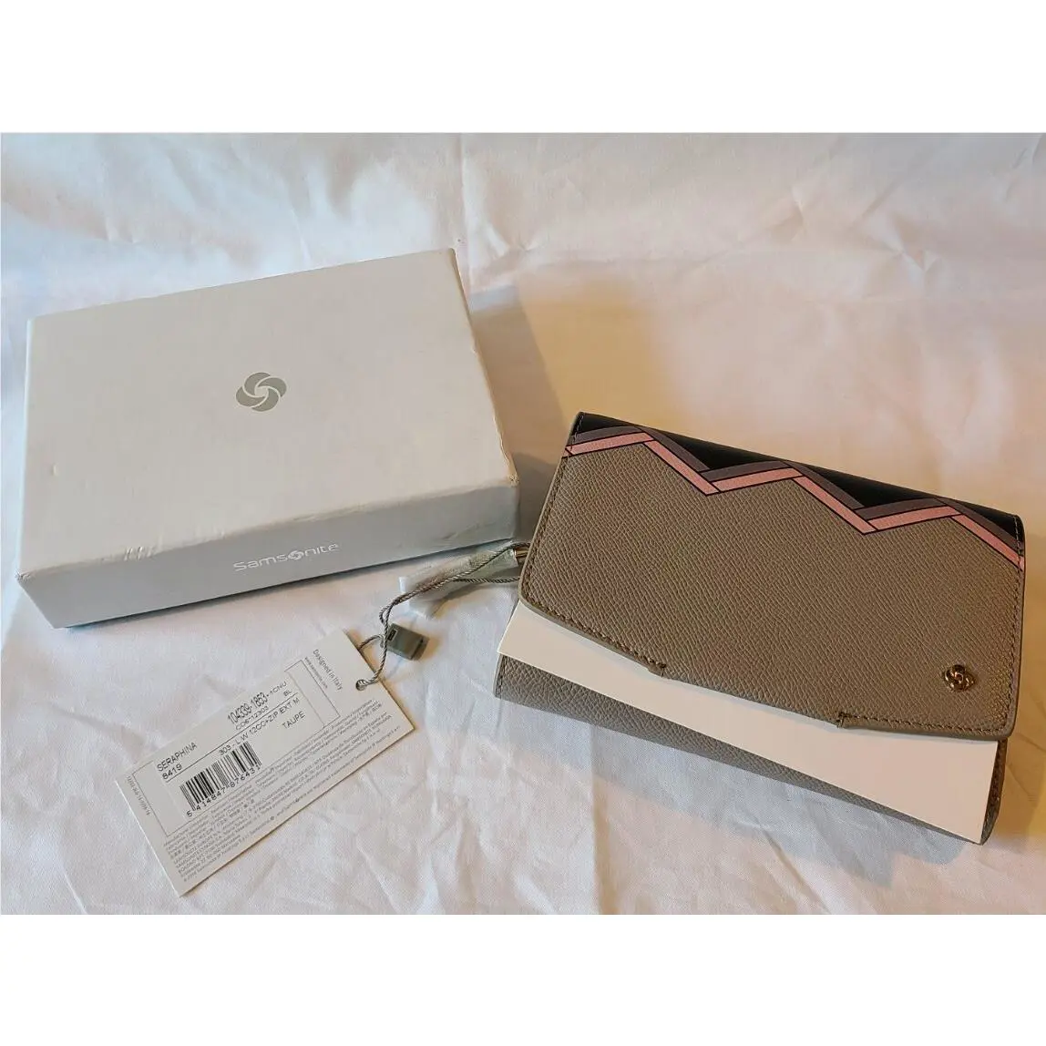 Samsonite Women`s Wallet Gift Box- Seraphina-taupe bb
