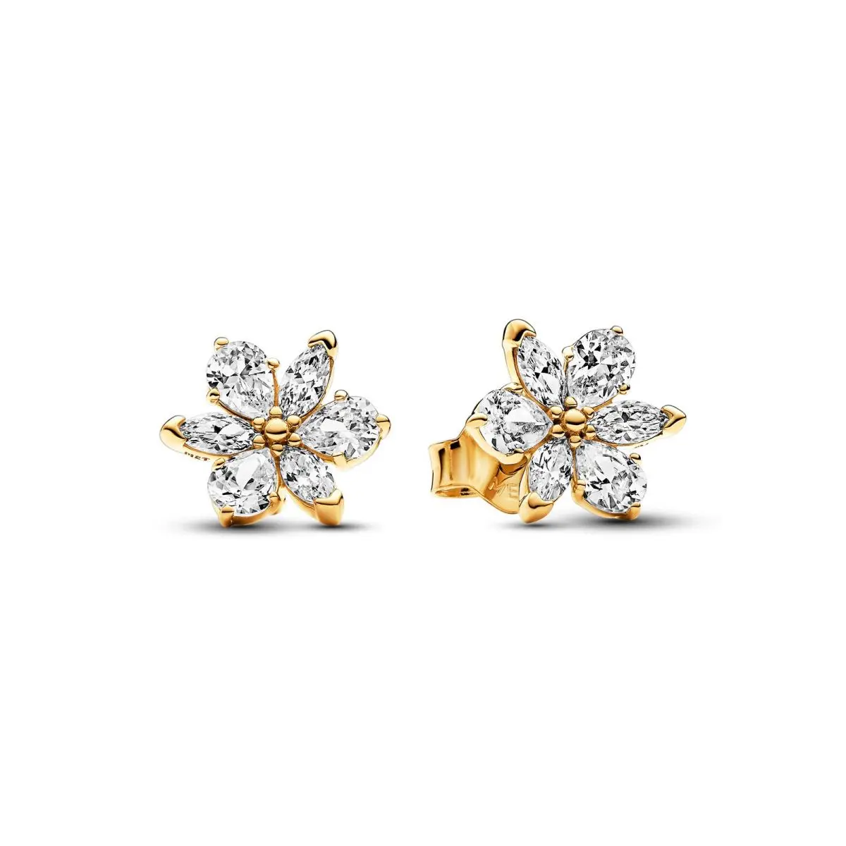 Sparkling Herbarium Cluster Stud Earrings 262633C01 by Pandora