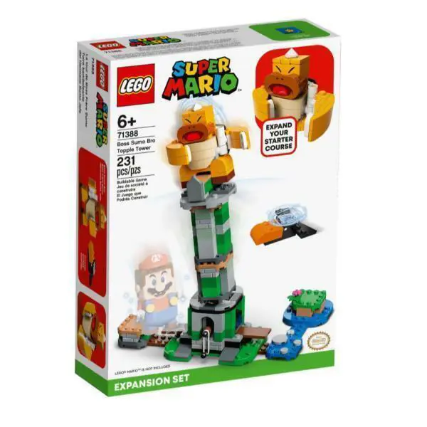 Lego Super Mario: Boss Sumo Bro Topple Tower Expansion Set 71388