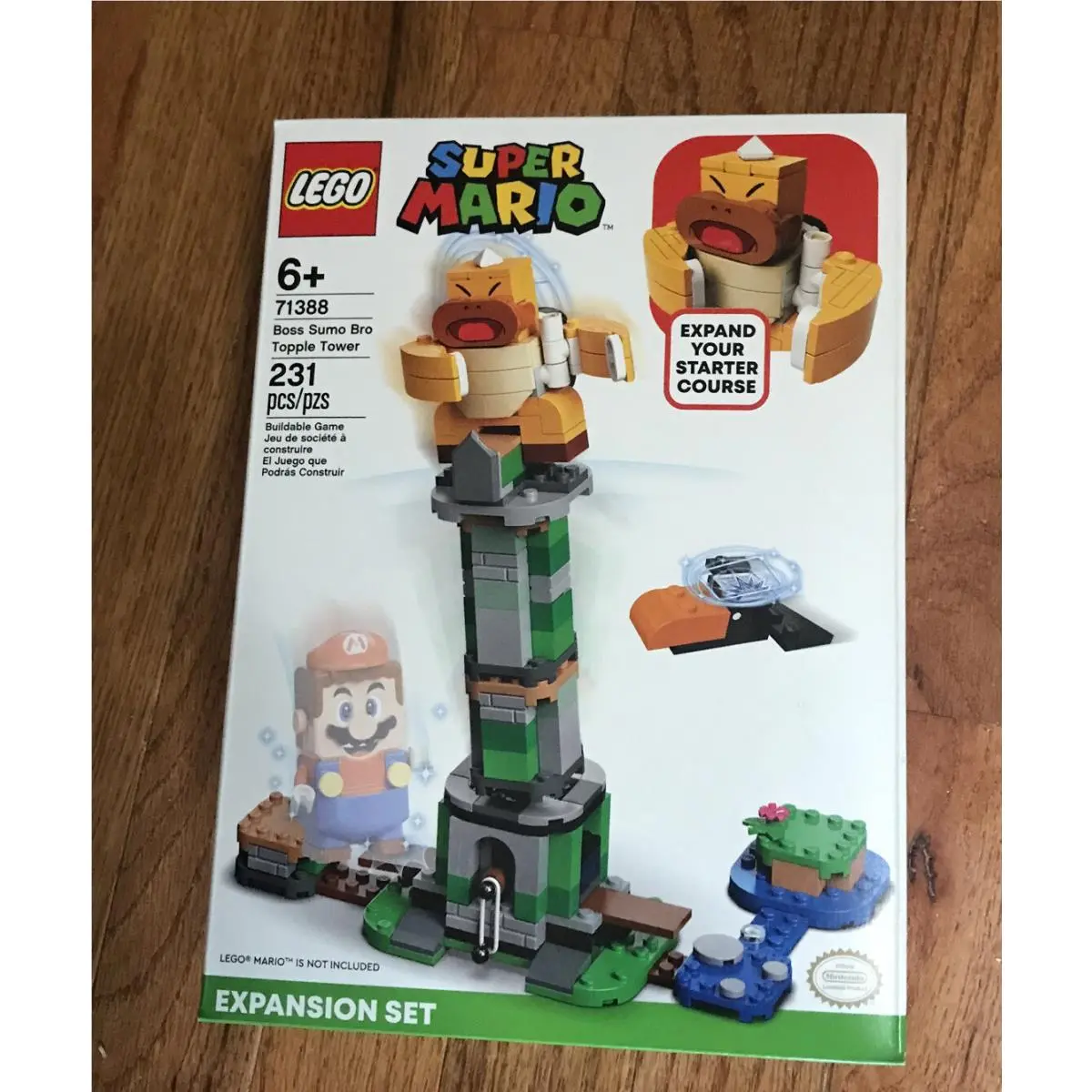 Lego Super Mario Boss Sumo Bro Topple Tower 71388