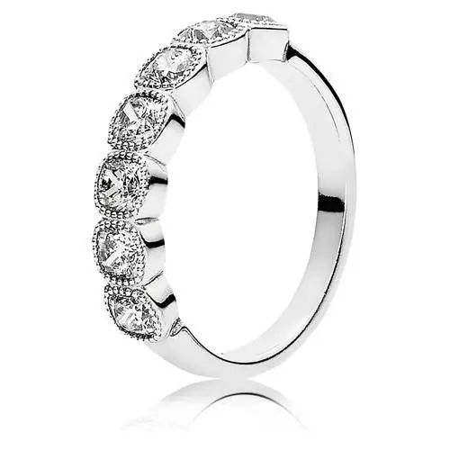 Pandora Alluring Cushion Ring Clear CZ 191019CZ-50