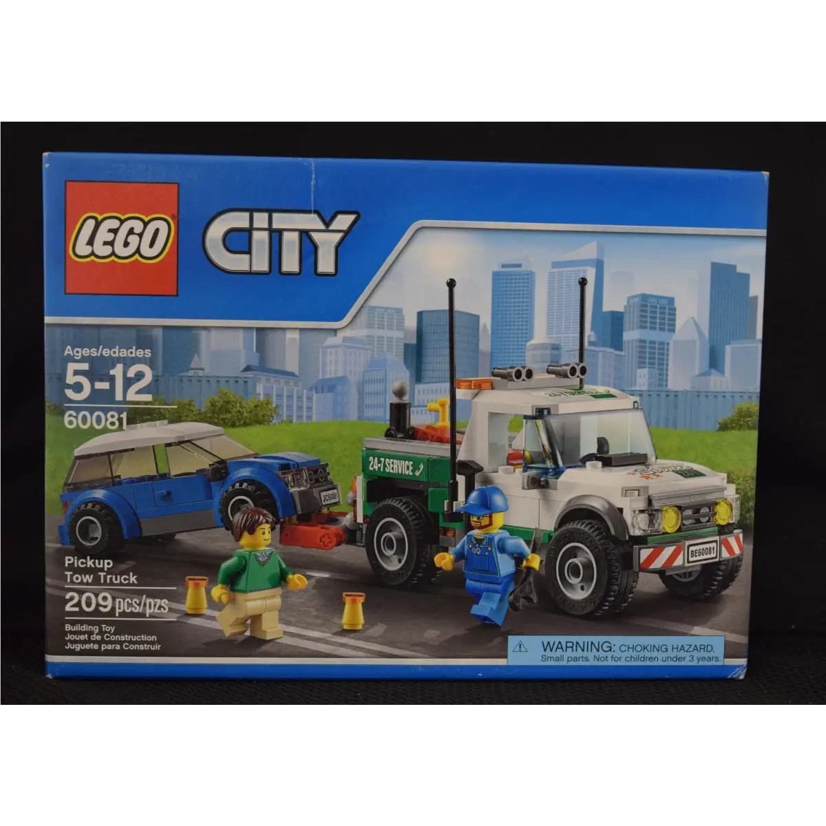 Lego City: Pickup Tow Truck 60081 Retired Car Emergency Minifig