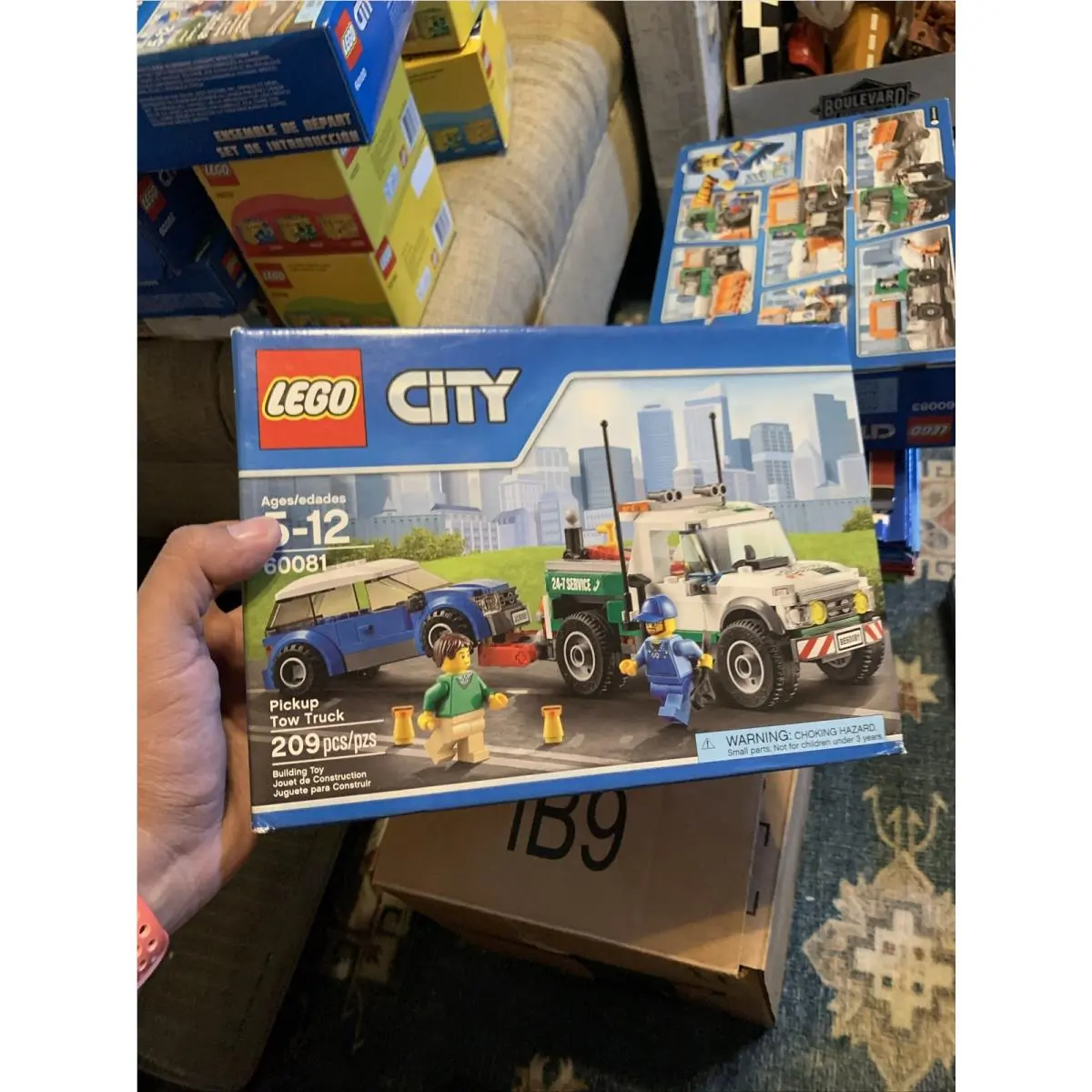 Lego 60081 City Pick-up Tow Truck