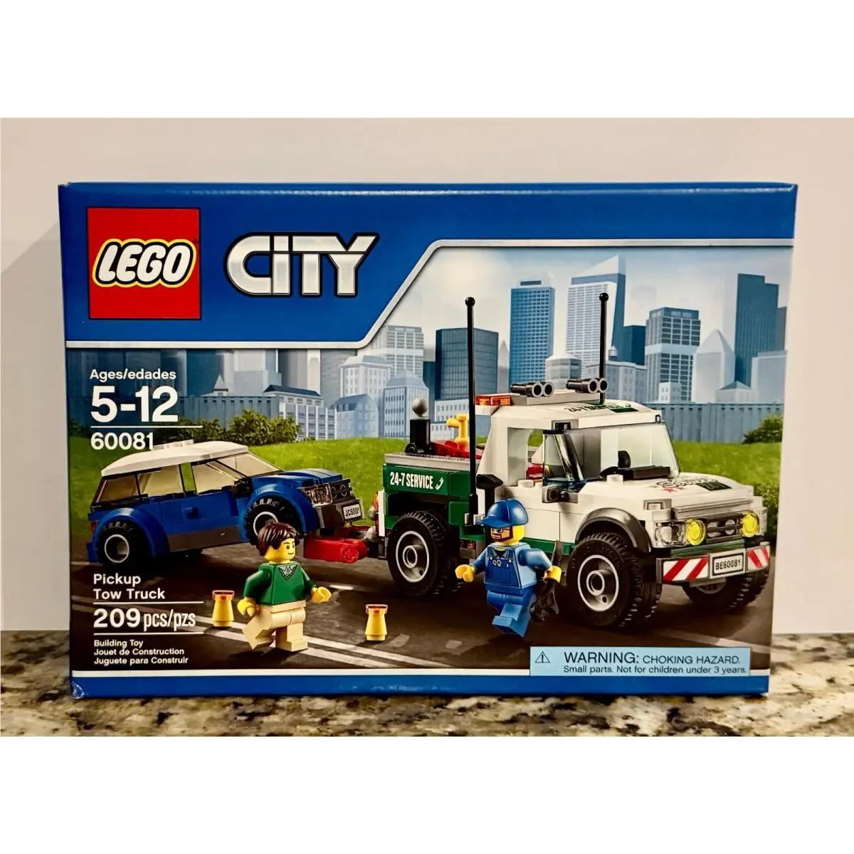 Lego 60081 Pickup Tow Truck City Box Retired 2015 Nisb