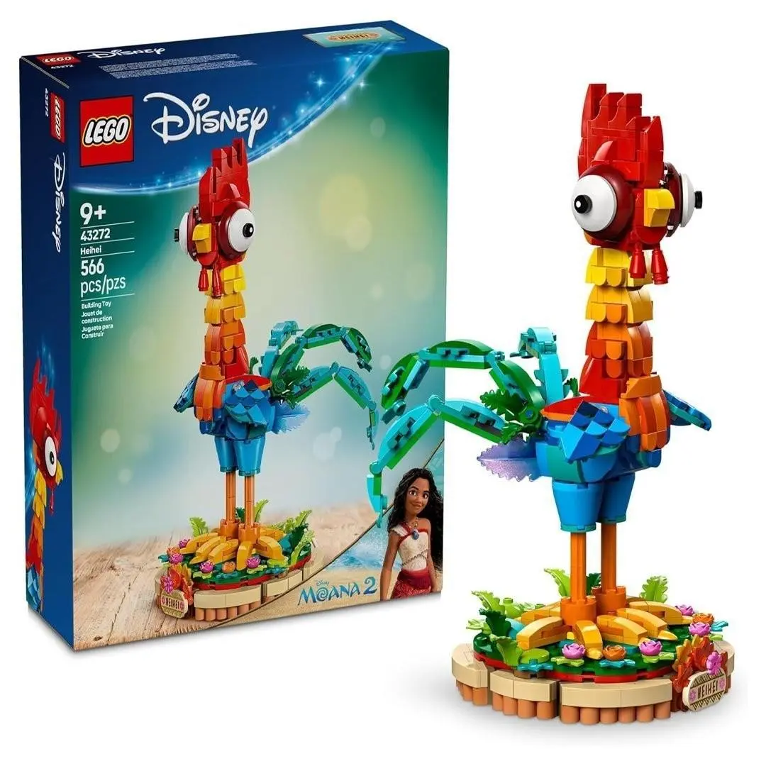 Lego Disney Moana 2 Heihei Buildable Animal Model Kit
