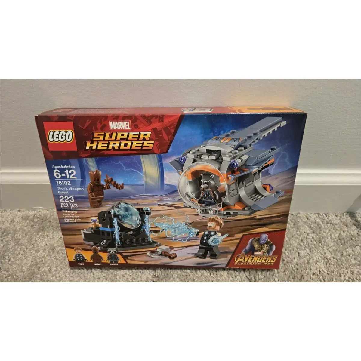 Lego Marvel Super Heroes 76102 Thor`s Weapon Quest
