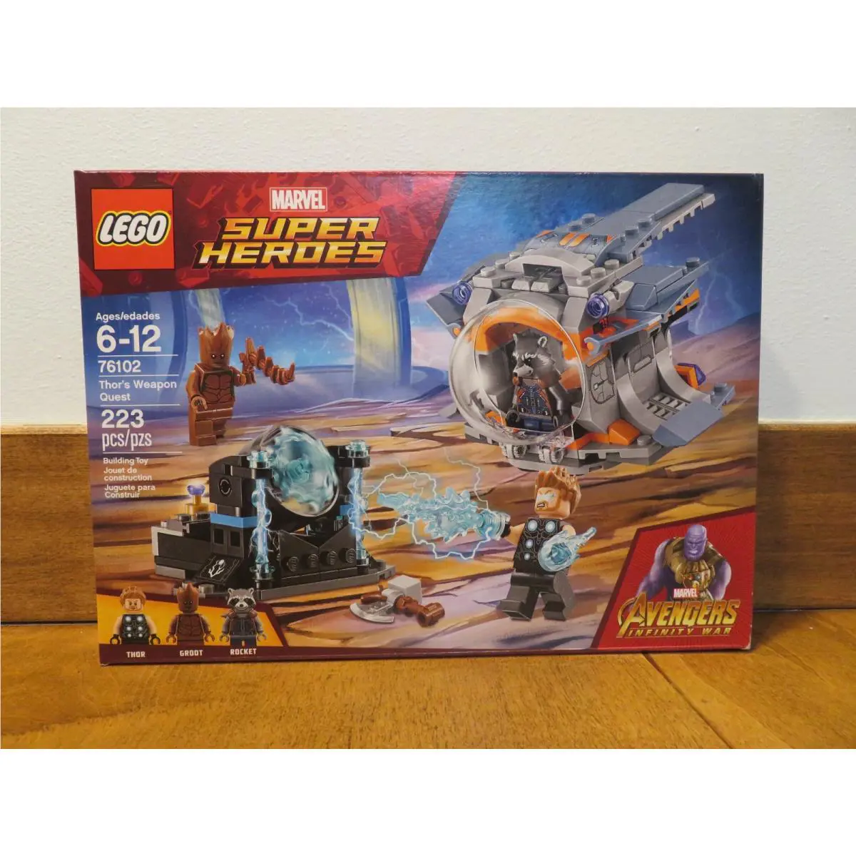 Lego Marvel Super Heroes 76102 Thor s Weapon Quest Retired