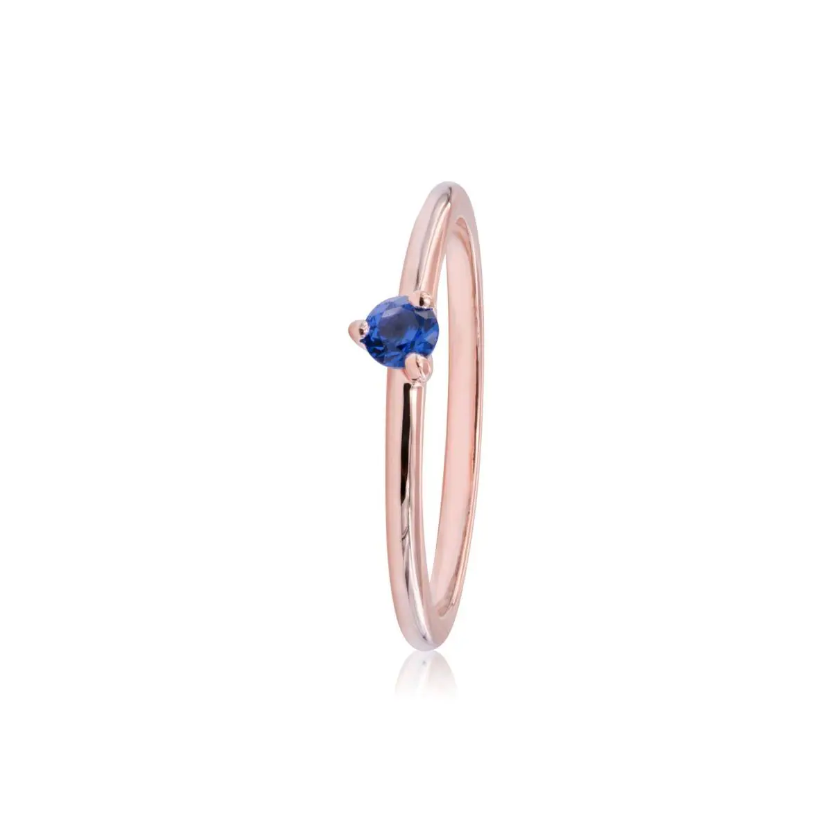 Pandora Rose Stellar Blue Solitaire Ring 189259C04-48