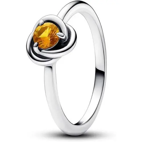 Pandora November Honey Eternity Circle Ring 192993C11-52