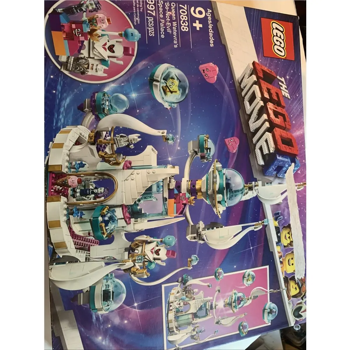 Lego The Lego Movie 2: Queen Watevra`s Space Palace 70838 Shelf Wear Ez7