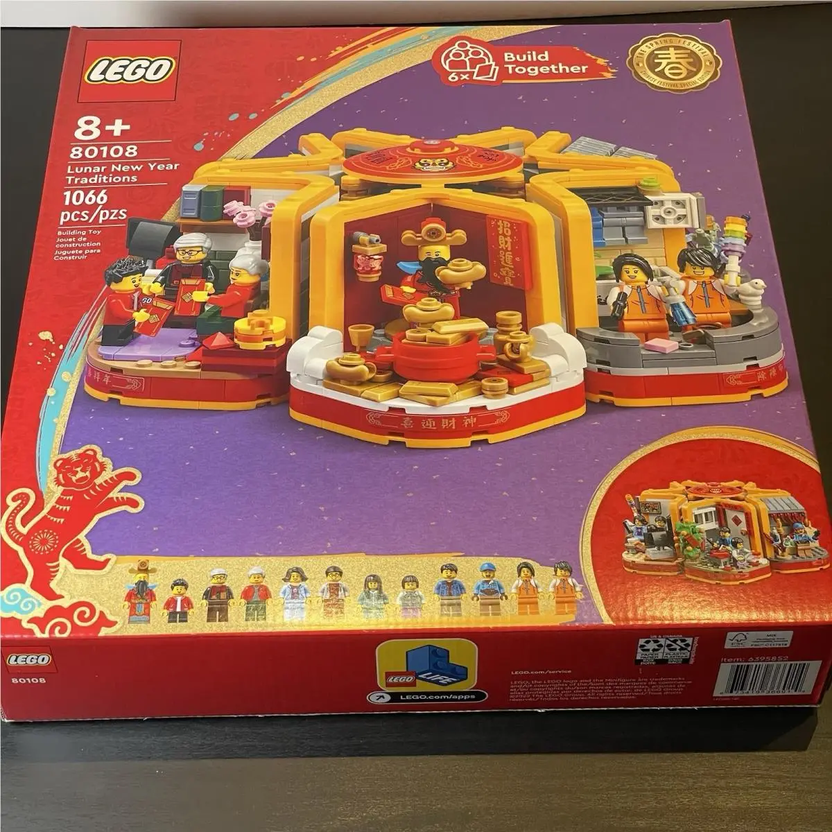 Lego 80108 Lunar Year Traditions Build Together Retired Set