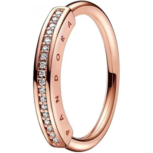 Pandora Signature I-d Pave Ring 182283C01-52