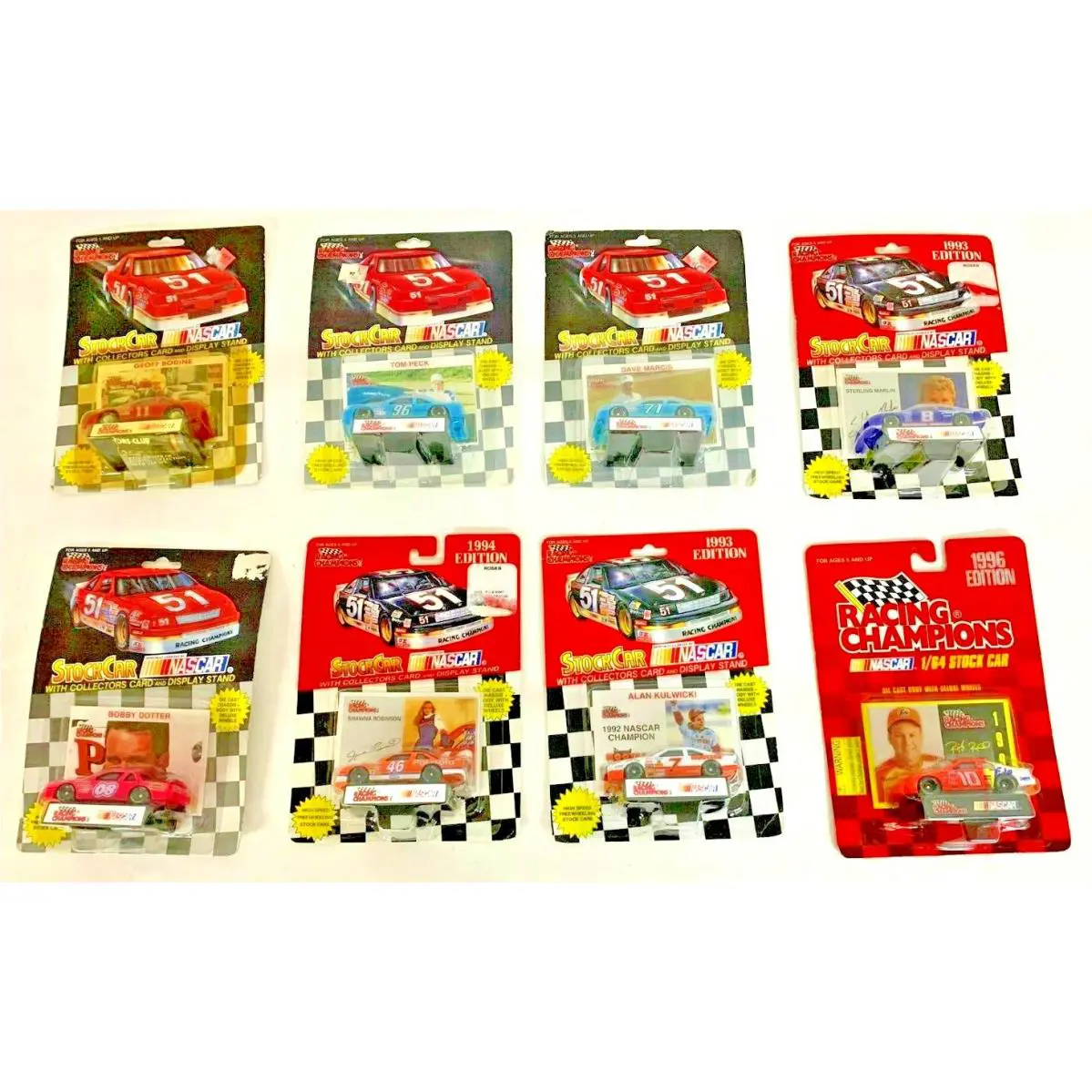 in Factory Package Racing Champion Nascar 1/64th Scale Assortment