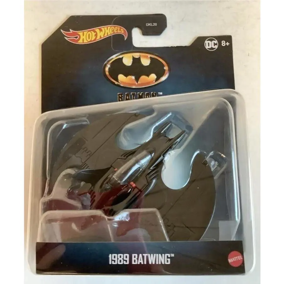 Mattel HFD81 Hot Wheels Batman 1989 Batwing 1:50 Scale Vehicle Wave 3