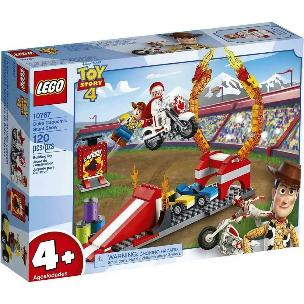 Lego Toy Story 4 Duke Caboom`s Stunt Show 10767 For Boy 120 Pcs