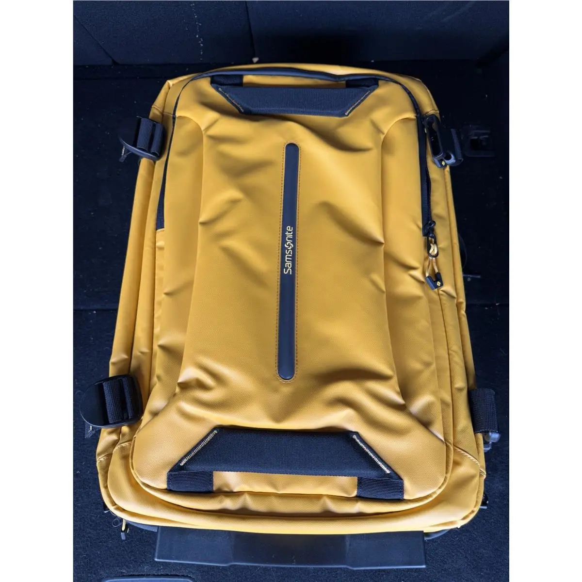 Samsonite Ecodiver 21 Expandable Tilt Carry-on Duffle Yellow