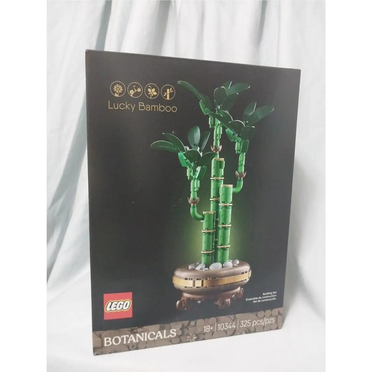 Lego Botanicals Lucky Bamboo 10344 Complete Set 325 Pcs 18+ Limited Edition Cib