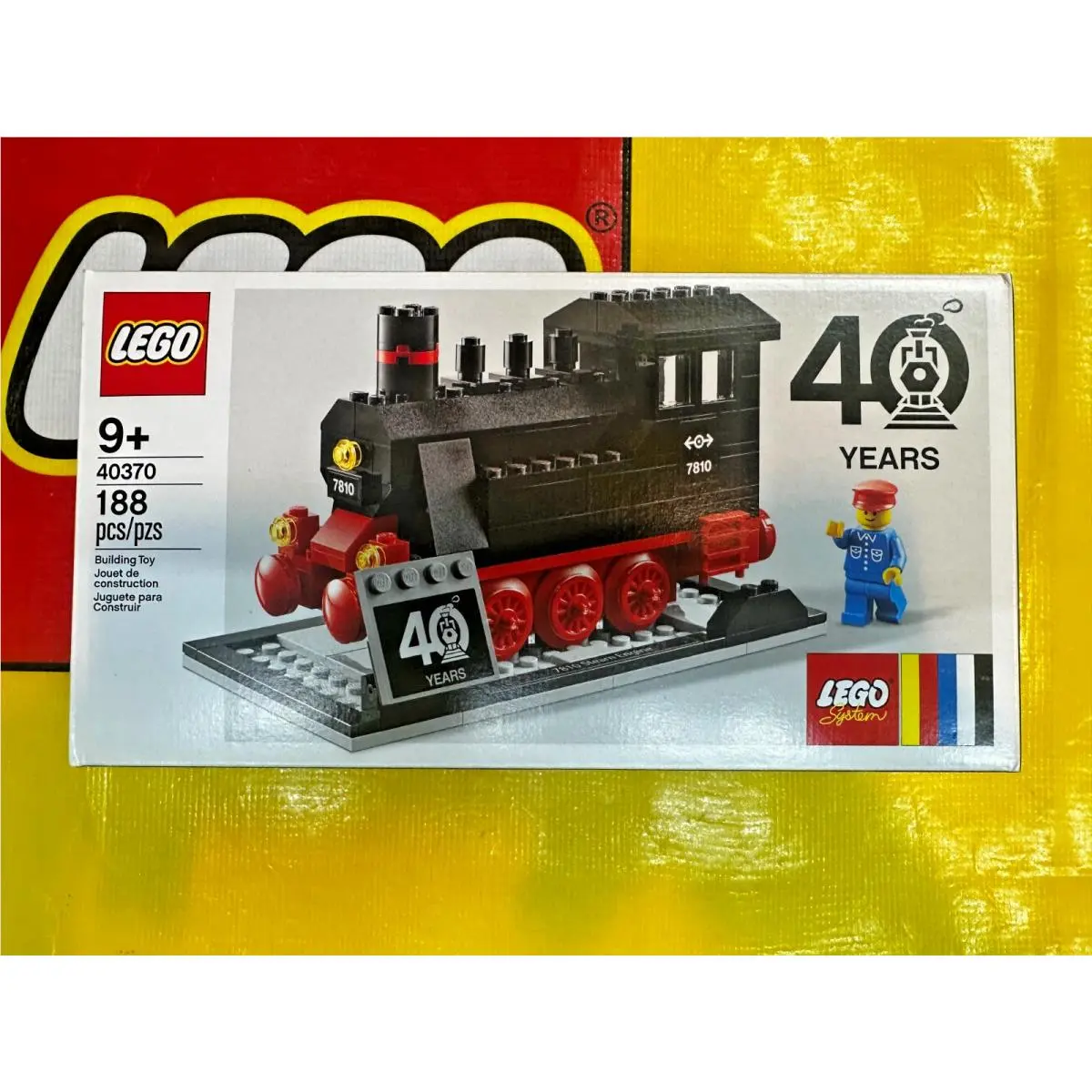 Lego Trains 40th Anniversary 40370 Steam Engine