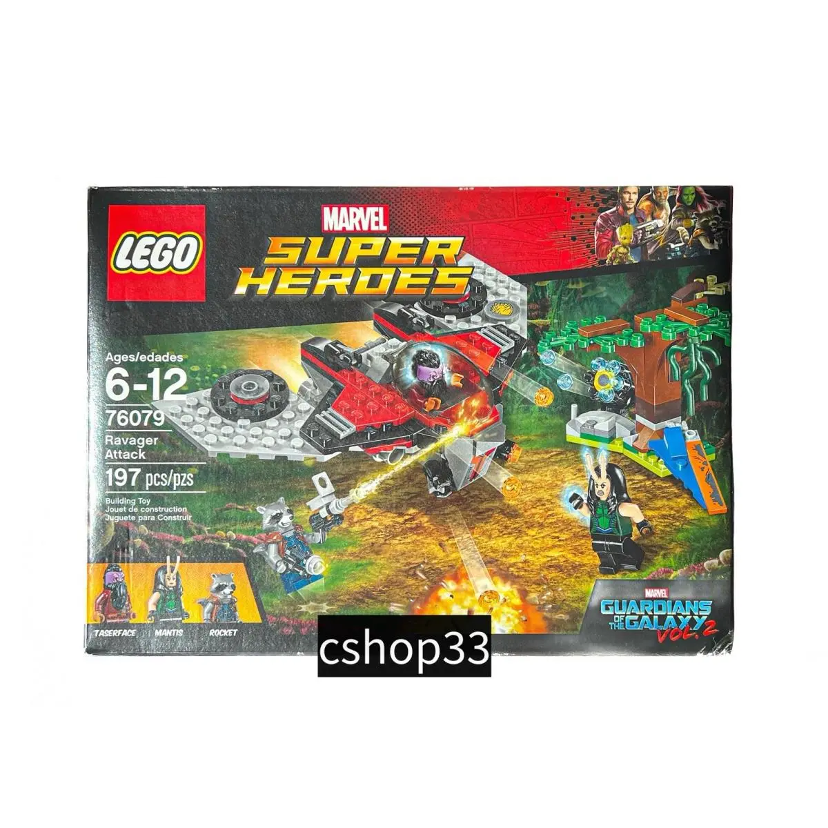 Lego 76079 Guardians of The Galaxy Ravager Attack • Taserface Mantis Rocket