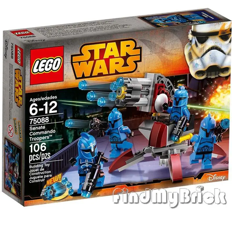 Lego Star Wars 75088 Senate Commando Troopers Set - Senate Capta