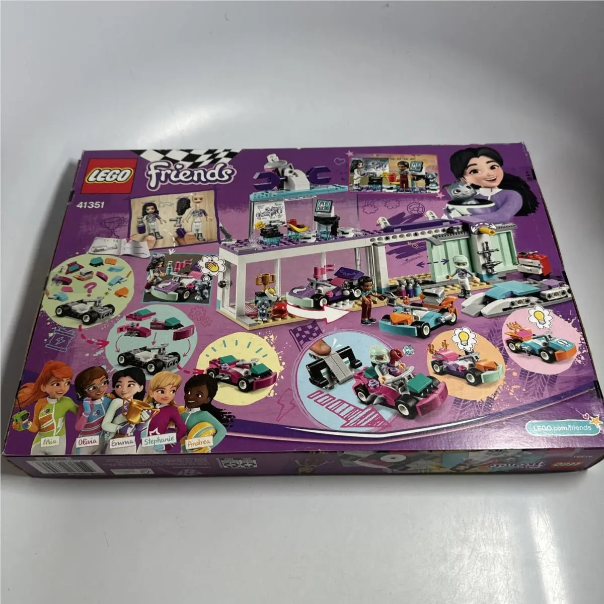 Lego 41351 Friends Creative Tuning Shop Retired Box 413 Pc