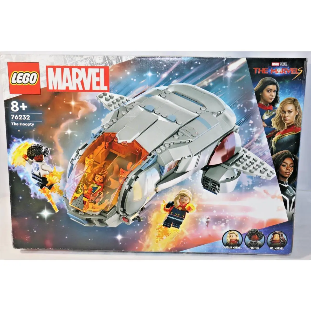Lego Marvel The Hoopty 76232 Retired Set The Marvels 420pc Ships Free