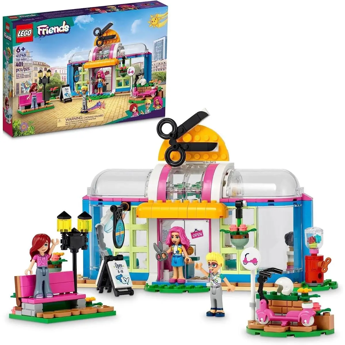 Lego Friends Toy Hair Salon 41743 Hairdressing Set