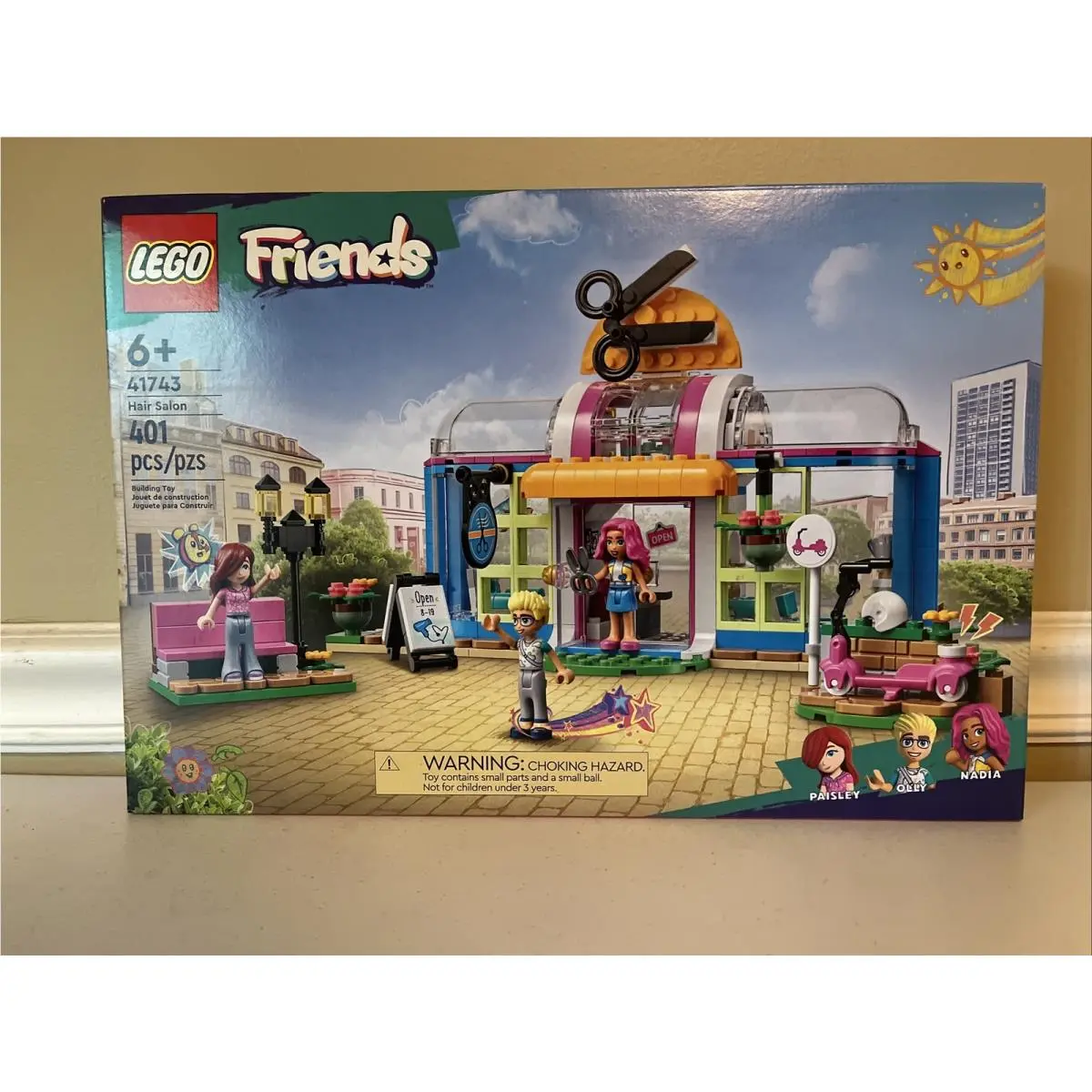 Lego Friends 41743 Hair Salon 401 Pieces +