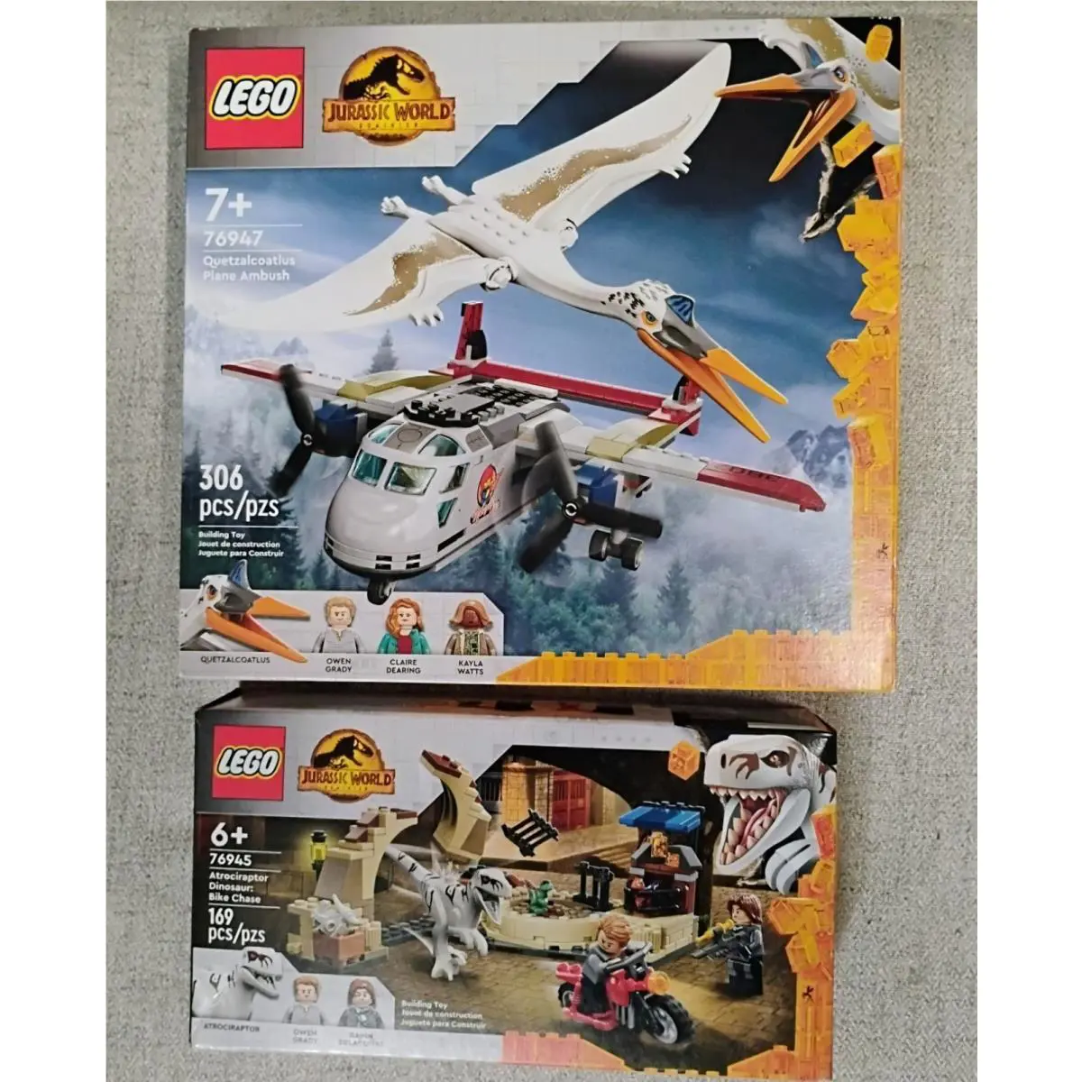 Lego Jurassic World Sets 76947 76945