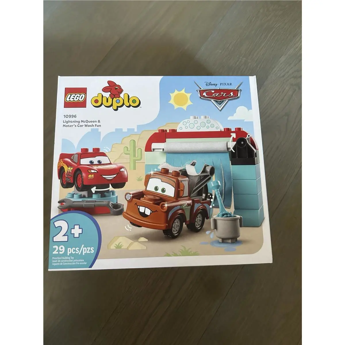 Lego Duplo 10996 Lightning Mcqueen Mater Car Wash Fun