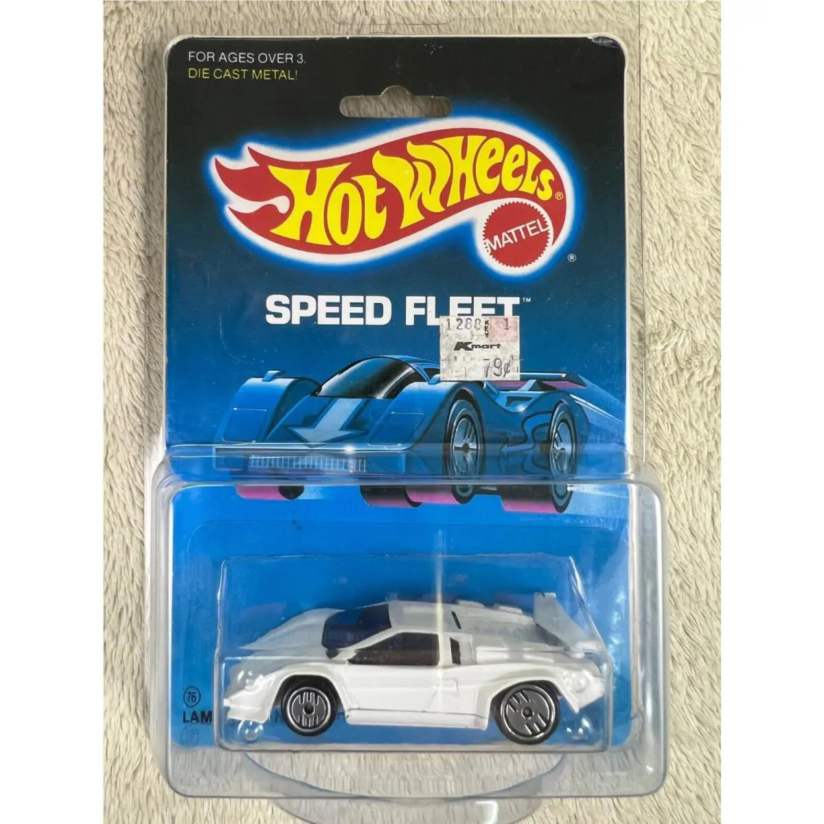 Vintage 1986 Hot Wheels Speed Fleet Lamborghini Countach HW16