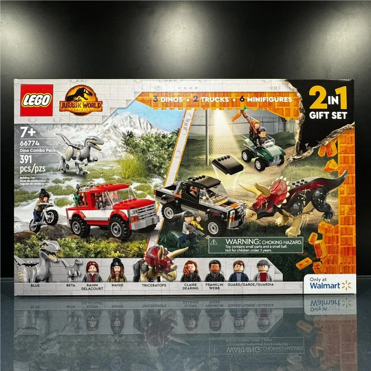 Lego 66774 Jurassic World - Dino Combo Pack 2 In 1 Gift Set Walmart Exclusive