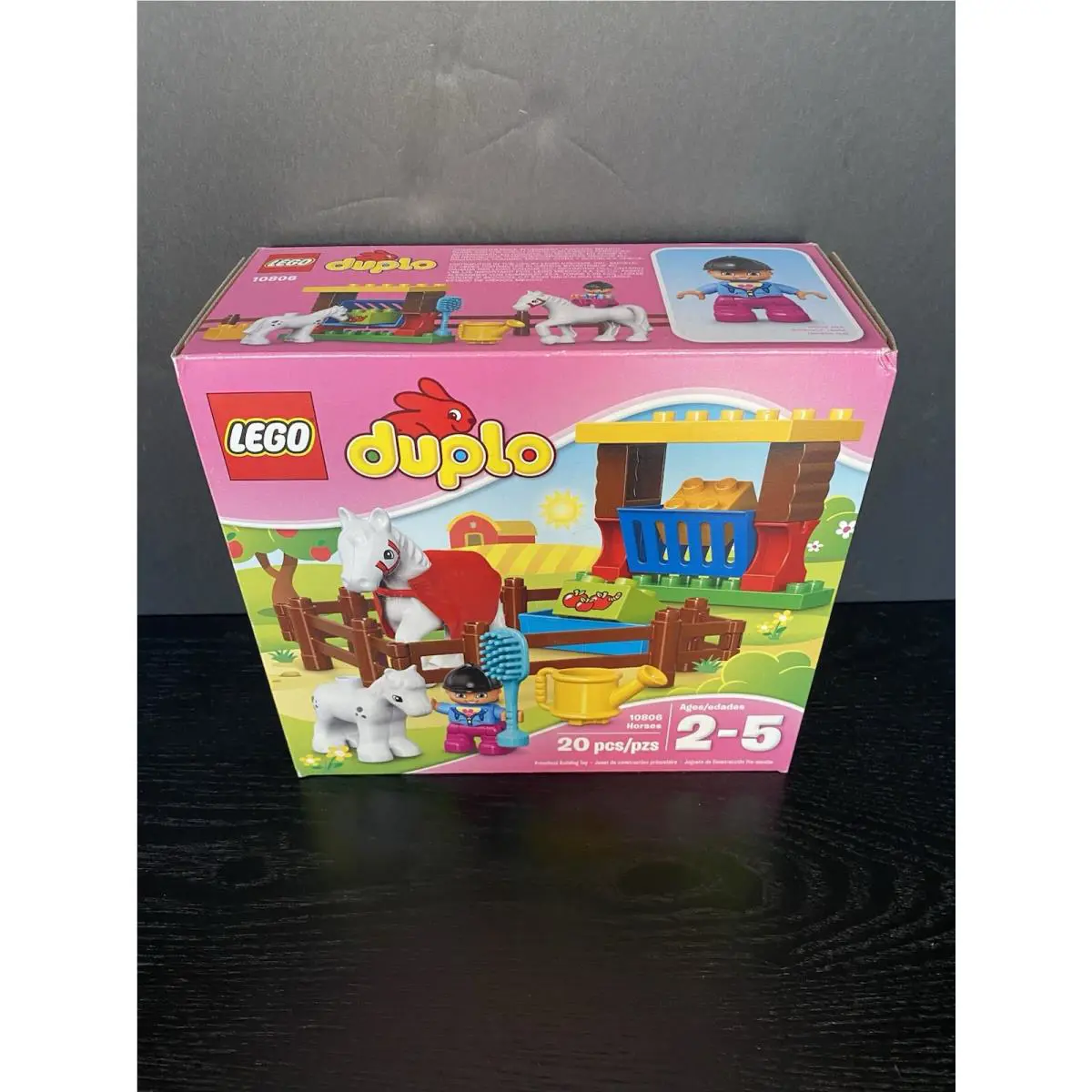 Lego Duplo 10806 Horse Pony Blanket Child Fence Farm Set