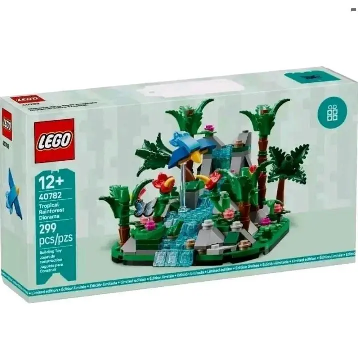 Lego 40782 Tropical Rainforest Diorama Gwp 299 Pcs - In Hand